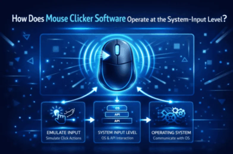 How Does Mouse Clicker Operate at the System-Input Level?