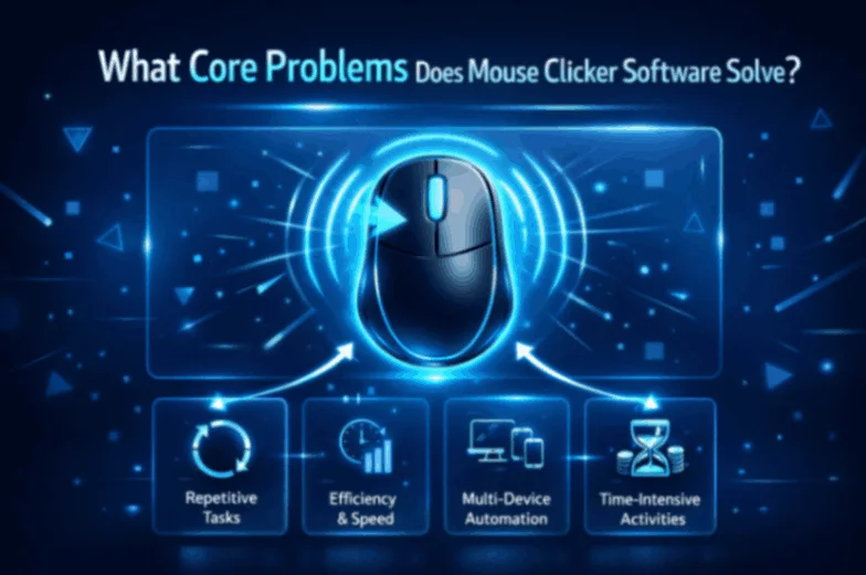 Core Problems solved by Mouse Clicker