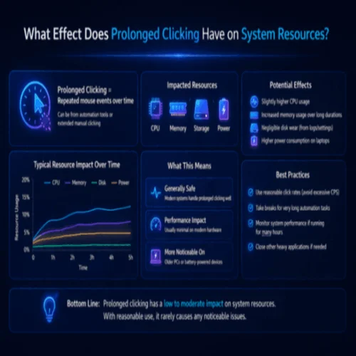 What Effect Does Prolonged Clicking Have on System Resources?