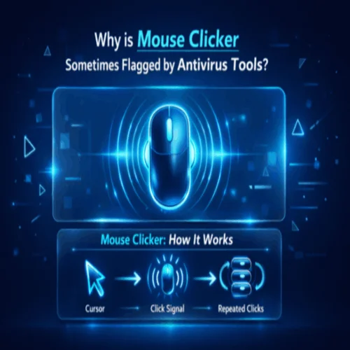 Why is mouse clicker software sometimes flagged by antivirus tools?